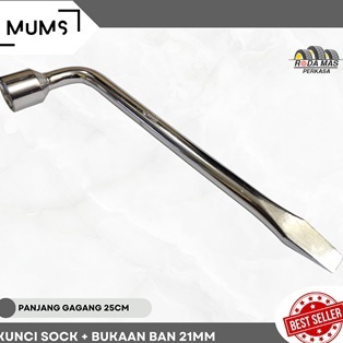 Penjualan Terbanyak RMP  Kunci Roda Mobil UK Socket 21 MM Kunci Shock L Mobil 21MM  Bukaan Ban