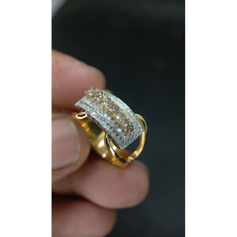 cincin wanita full berlian. mewah banget