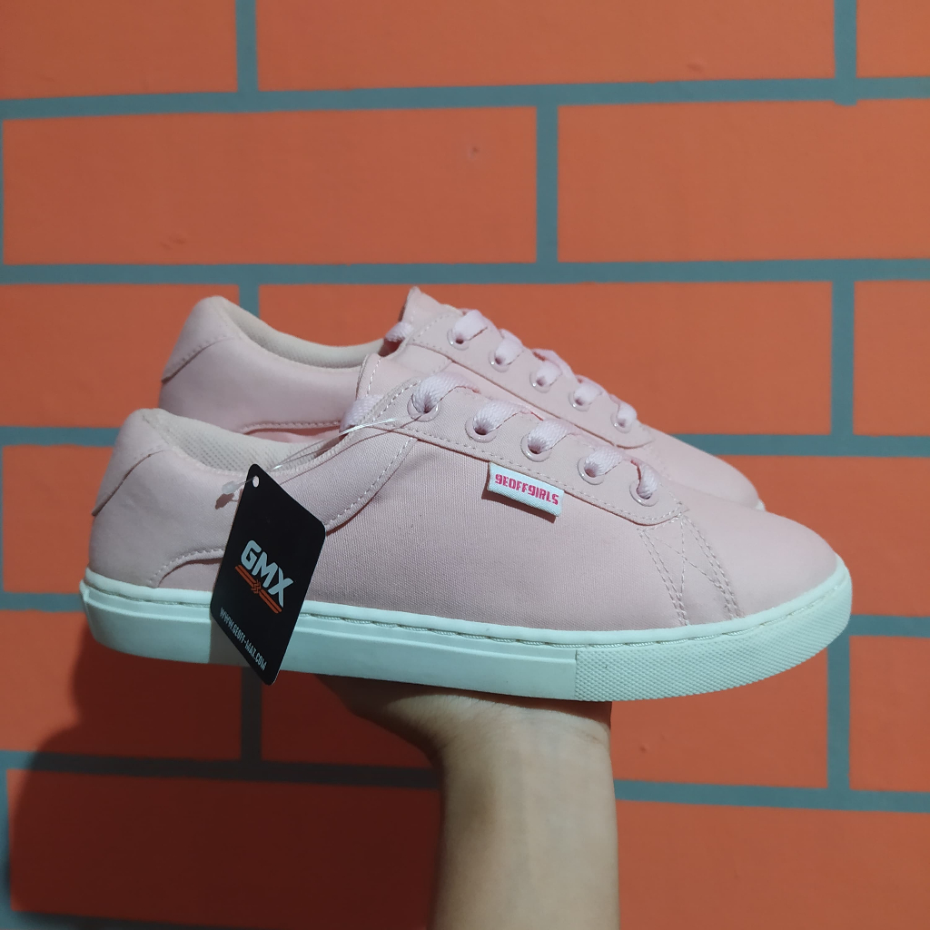 Geoff Max Series - Delia Peach Pink | Sepatu Wanita | Sneakers Wanita