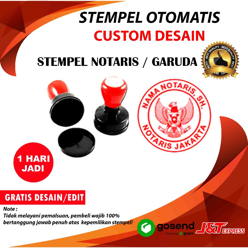 

Stempel notaris, stempel flas, stempel murah