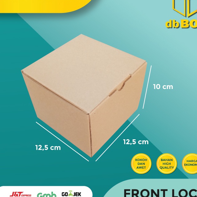 

KF7 1pcs Kardus 125x125x1 cm Die Cut dan easy usage