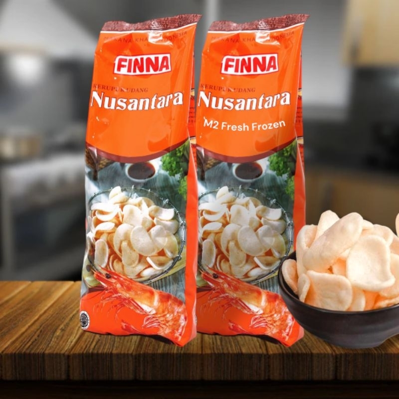 

Kerupuk Uddang Finna 380 Gram