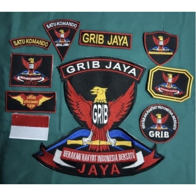 EMBLEM BORDIRAN ORMAS GRIB JAYA READY