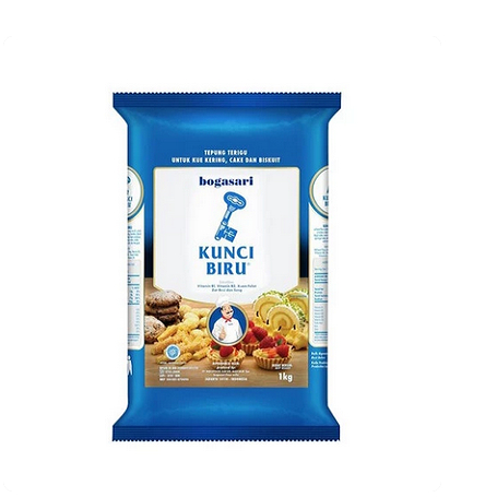 

Bogasari Terigu Kunci Biru 1 Kg