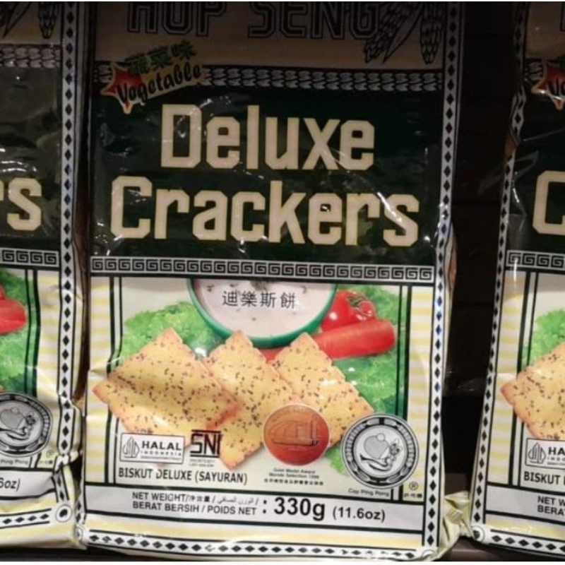 

hup seng vegetable crackers 300gr deluxe crackers