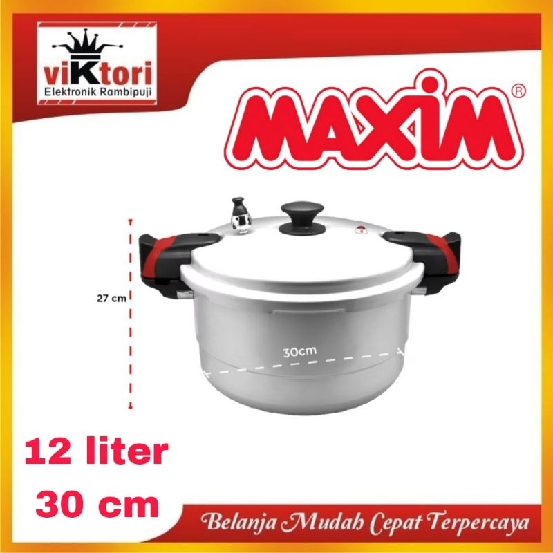 Presto Maxim 12Liter / Presto Maxim 30Cm / Panci Presto Maxim 12Liter