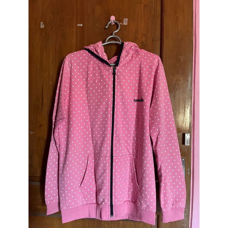 preloved jaket pink
