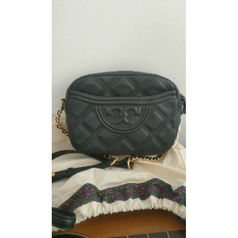 preloved TB fleming soft camera bag hitam