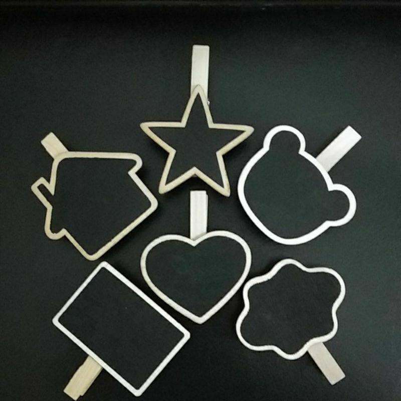 

Papan Tulis Mini dengan Jepitan Cute