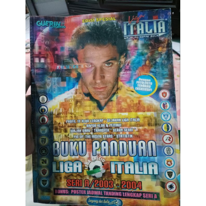 buku panduan liga Italia serie a 2003-2004