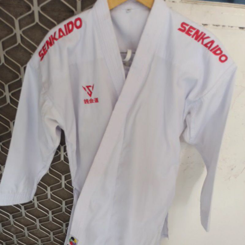 karate tegi kumite senkaido elite bekas second 2nd