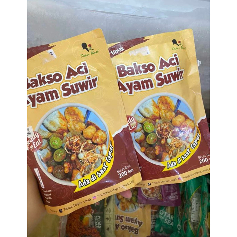 

Bakso Aci Ayam Suwir Premium