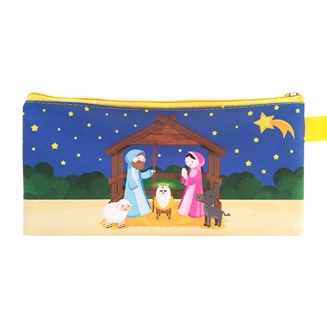 

SERENTAK Christmas Case 24 Nativity Kuning Mini Case Souvenir Natal Sekolah Minggu