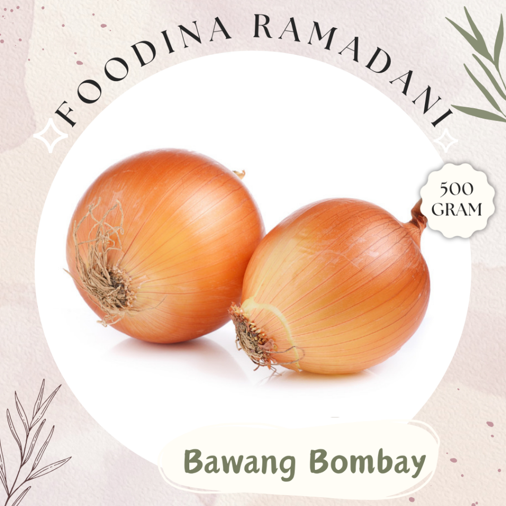 

BAWANG Bombay - Onions Fresh [ Berat 500gr ] Harga Per 0,5 Kg