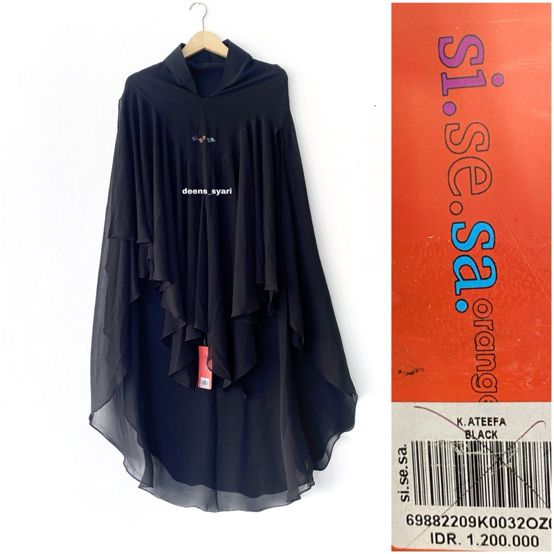 sisesa khimar black