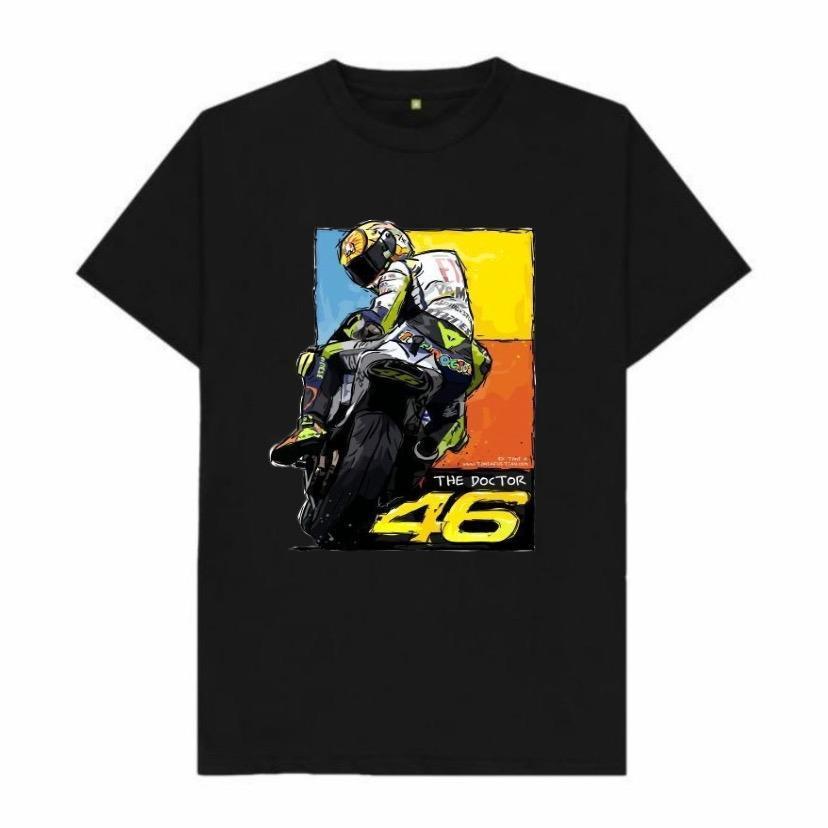 Tshirt Baju Kaos Distro VR 46 / Kaos Distro Pria Wanita / Baju Lebaran