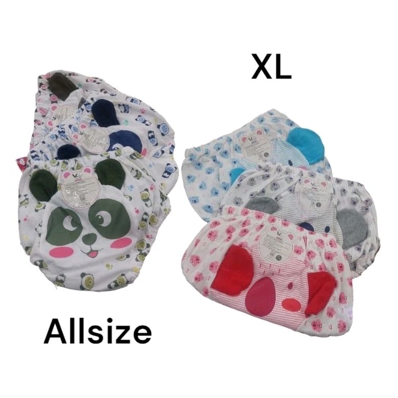 CD Anak Cewek Vonly Putih Kuping Isi 3pcs / Celana Dalam Anak