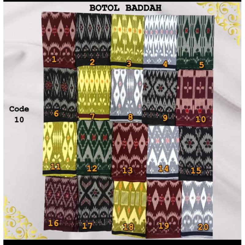 SARUNG GOYOR BOTOL BADDAH (ATBM)