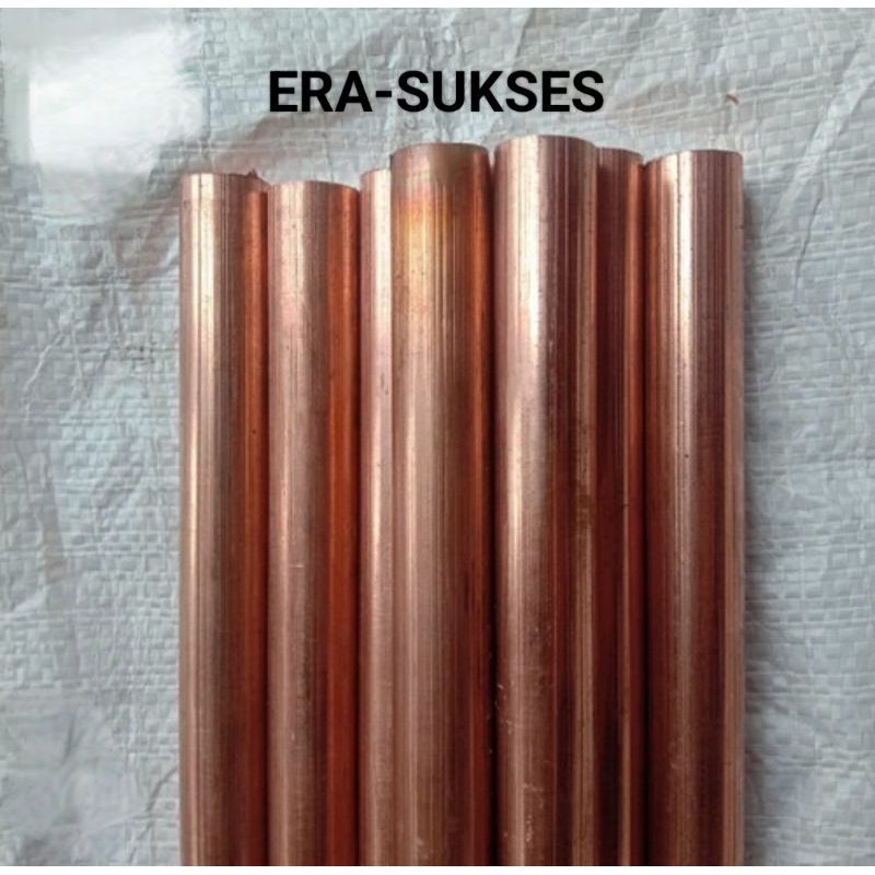 tembaga batang as tembaga asli 10mm x 1 meter