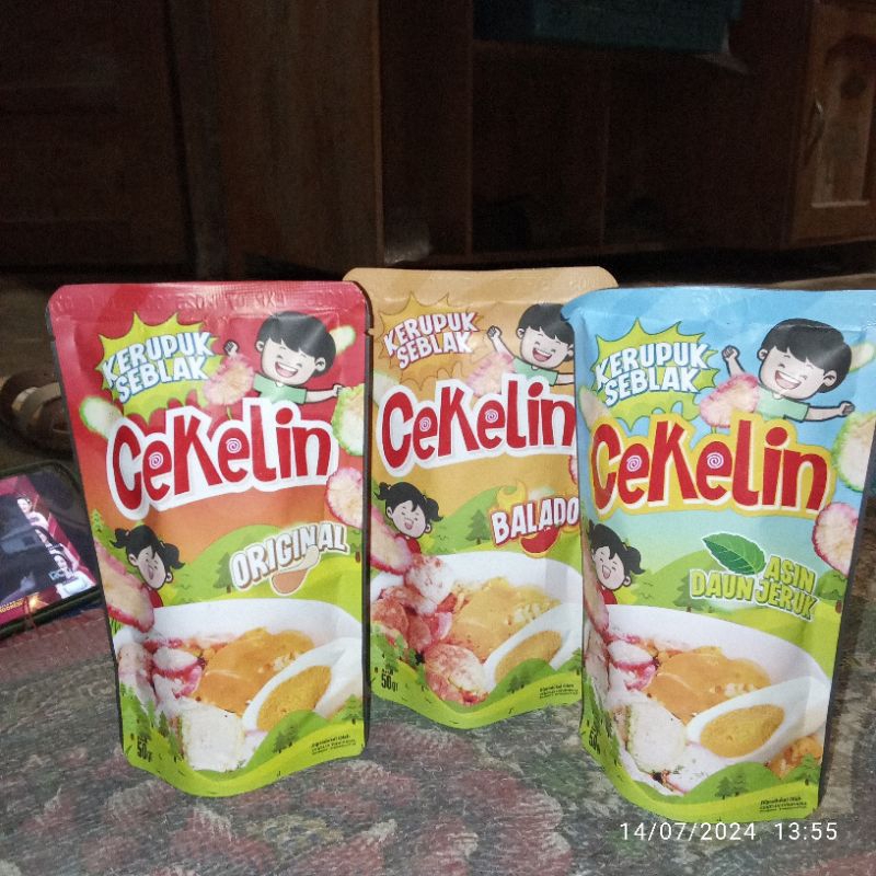 

CEKELIN Kerupuk Seblak kemasan 50 gram