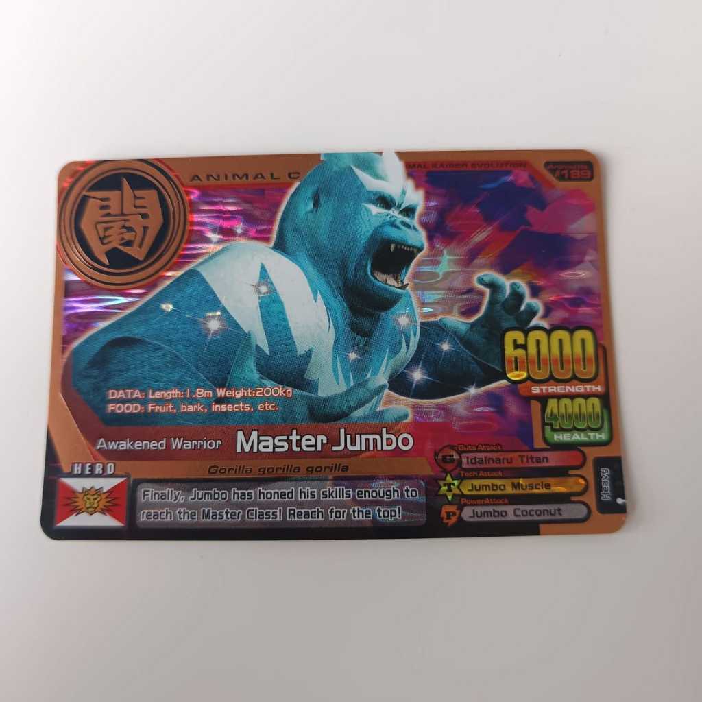 Kartu Animal Kaiser Super Rare Bronze Master Jumbo ORI