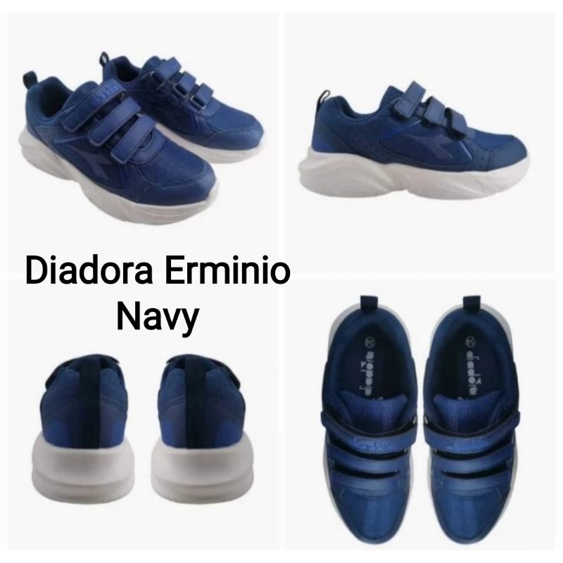 sepatu diadora anak ermino navy