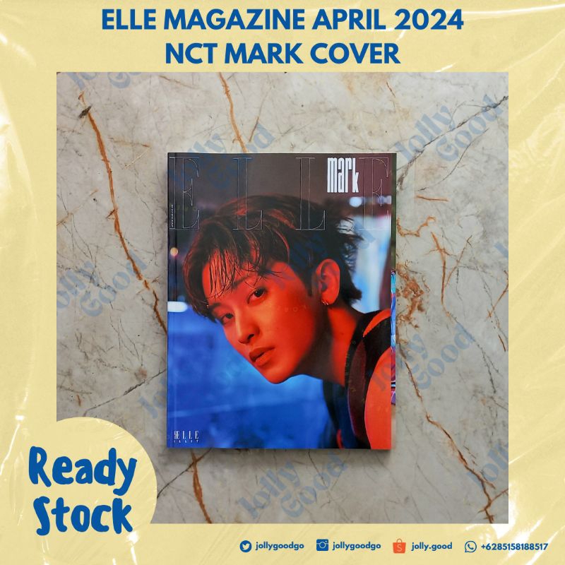 [READY STOCK] ELLE MAGAZINE APRIL 2024 - NCT MARK COVER | BACA DESKRIPSI