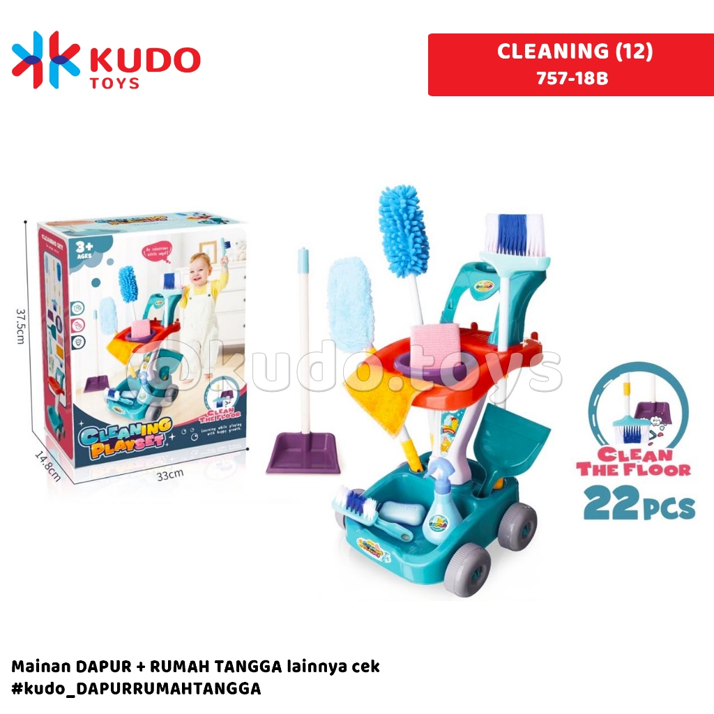 MAINAN ANAK CLEANING 757-18B