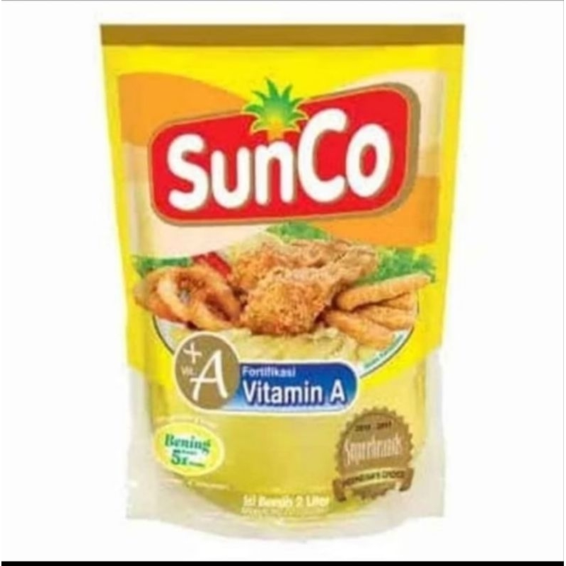 

Minyak goreng sunco 2L