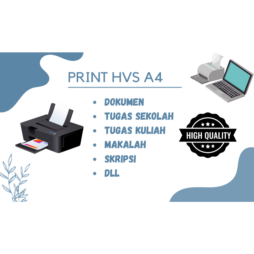 

JASA PRINT/CETAK HVS A4 (TERMURAH DAN TERCEPAT) BISA INSTAN