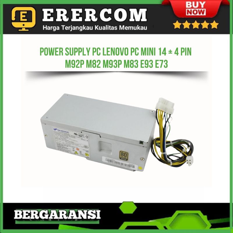 Psu Power Supply Power Suplay PC Lenovo PC mini 14 + 4 pin For Lenovo M92P M82 M93P M83 E93 E73 Orig