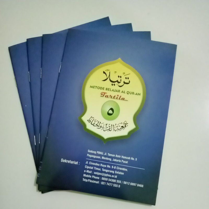 Tartila jilid 5 Mudah belajar membaca Alquran