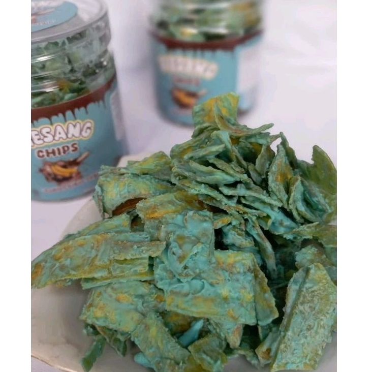 

keripik pisang coklat lumer BLUE BARLEYMINT