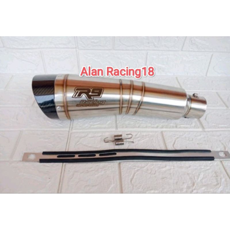 knalpot R9 GP Series untuk cbr150 r Faceliftk45 lokal Cbr150rnew2021