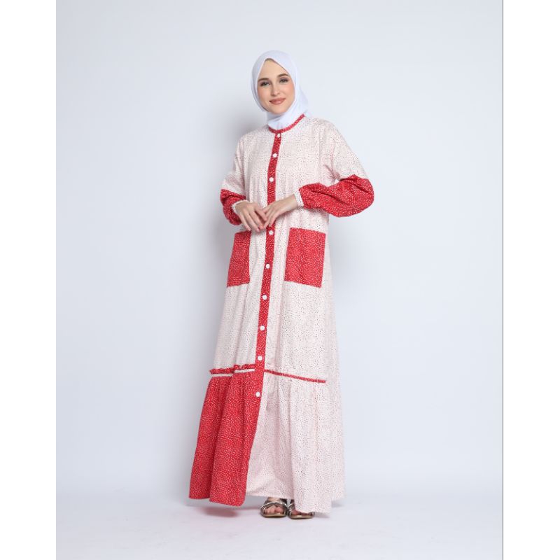 Gamis Merah Putih 106
