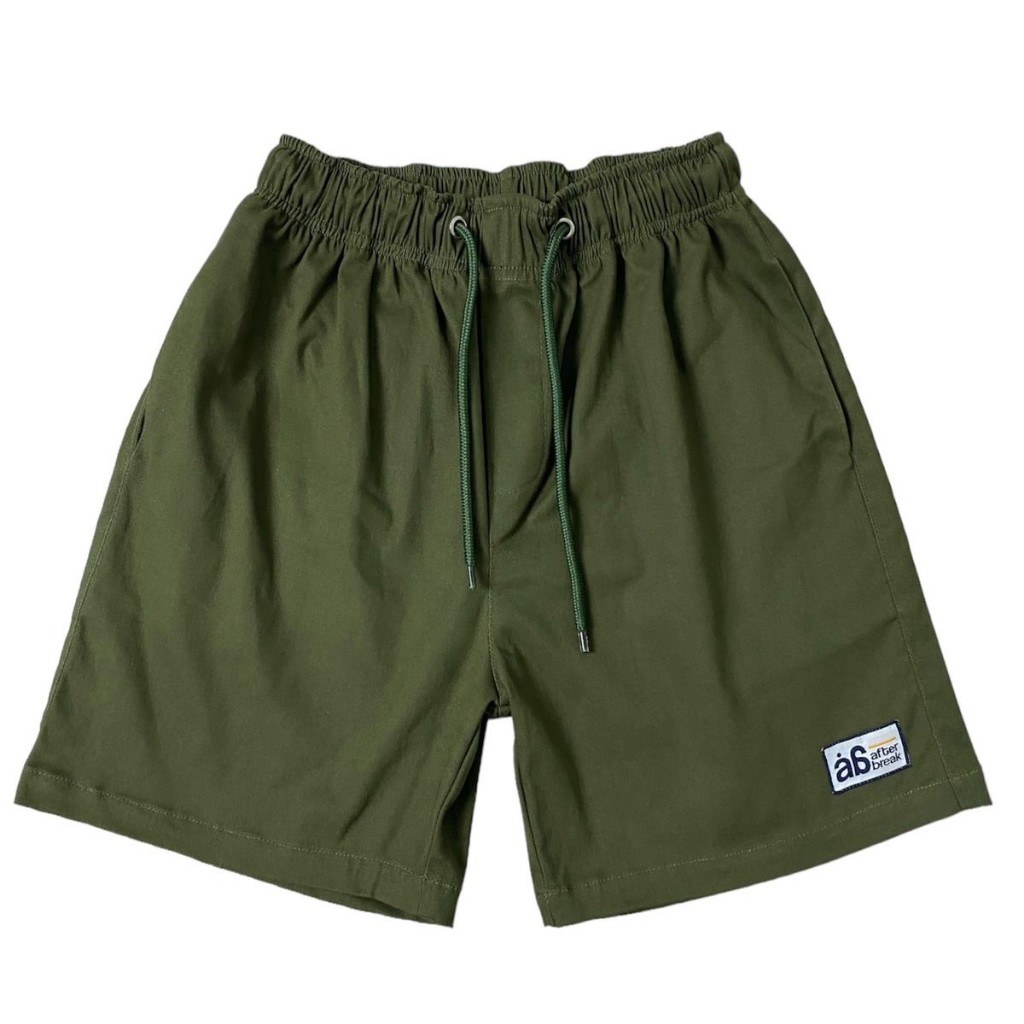 Celana Boardshort Pria / Celana Pendek Pria / Boarshort / Celana Hijau Army / Celana Pendek Hijau Ar