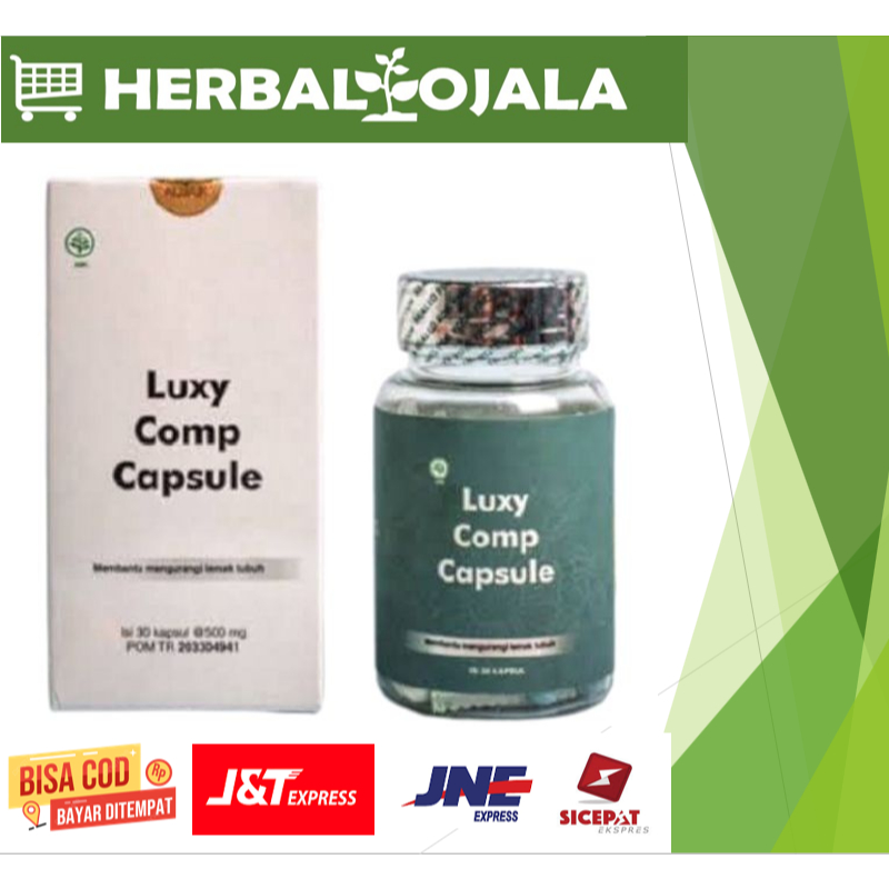 LUXY COMP CAPSULE  WHITENING SLIMMING DALAM SATU KAPSUL (Suplemen All In One)