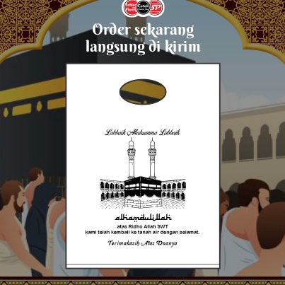 

HJ6 Isi 5Pcs Size 25 x 35 Kantong Plastik Ibadah Haji Umroh Lebaran Haji Kantong Plastik Souvenir Haji Umroh Kemasan Parcel Haji