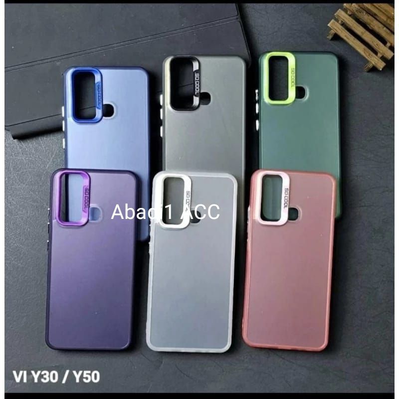 SOFTCASE IMD HYBRID VIVO Y30 / Y30I / Y50 / Y50I CASE HOLOGRAM