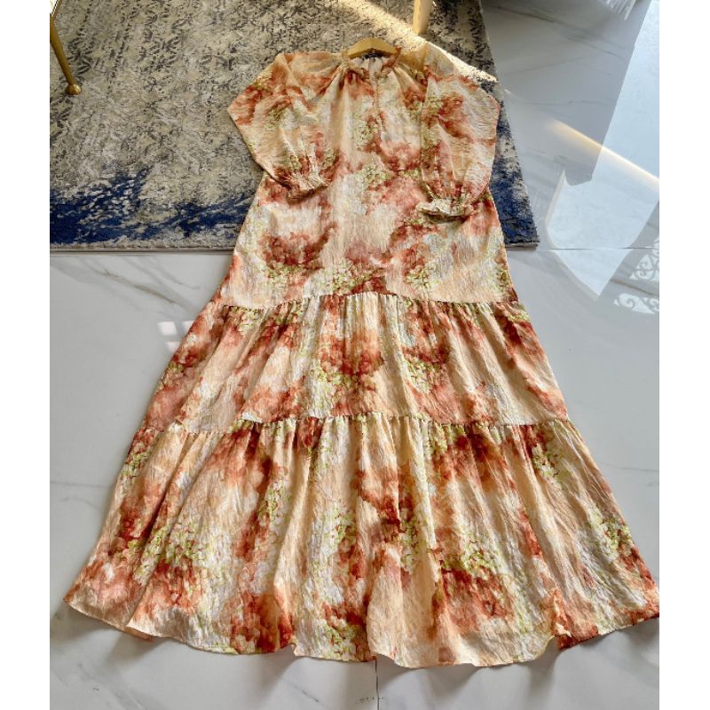 Hijab Kayunie Gamis Syari Motif Abstract