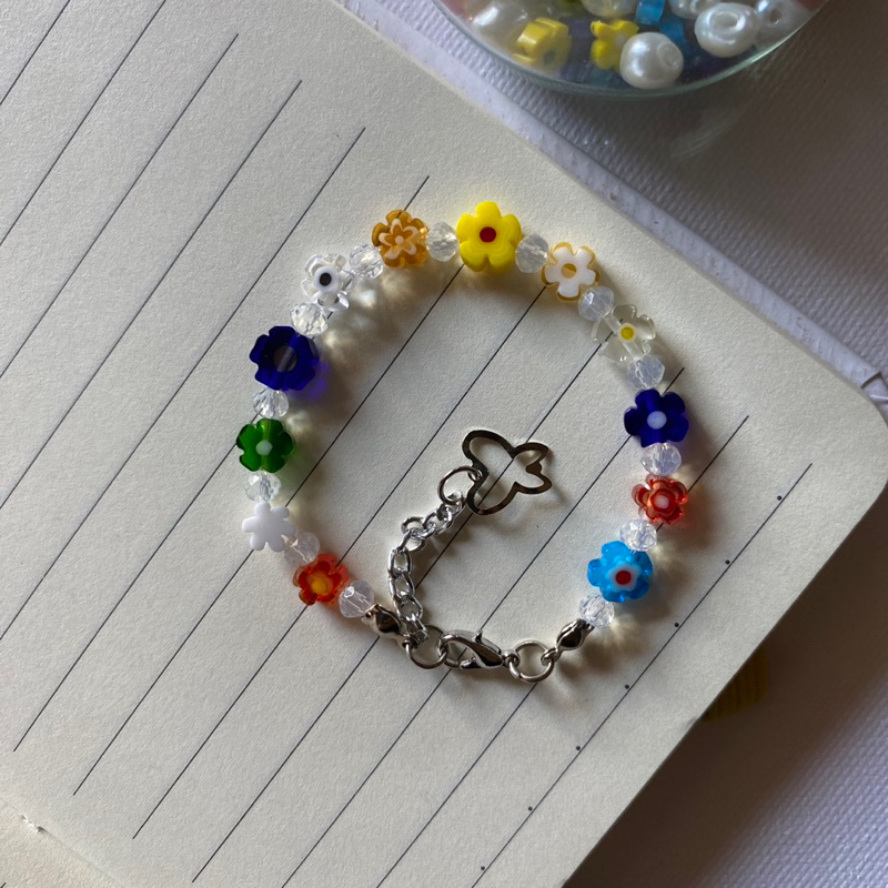 [Feeling22] Flora Bracelet | Beads Bracelet | Flower Bracelet | Beads Accessories