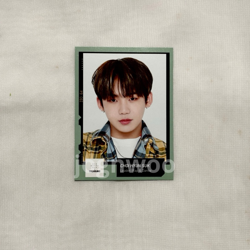 Photocard / PC Hyunsuk Treasure Japan Benefit