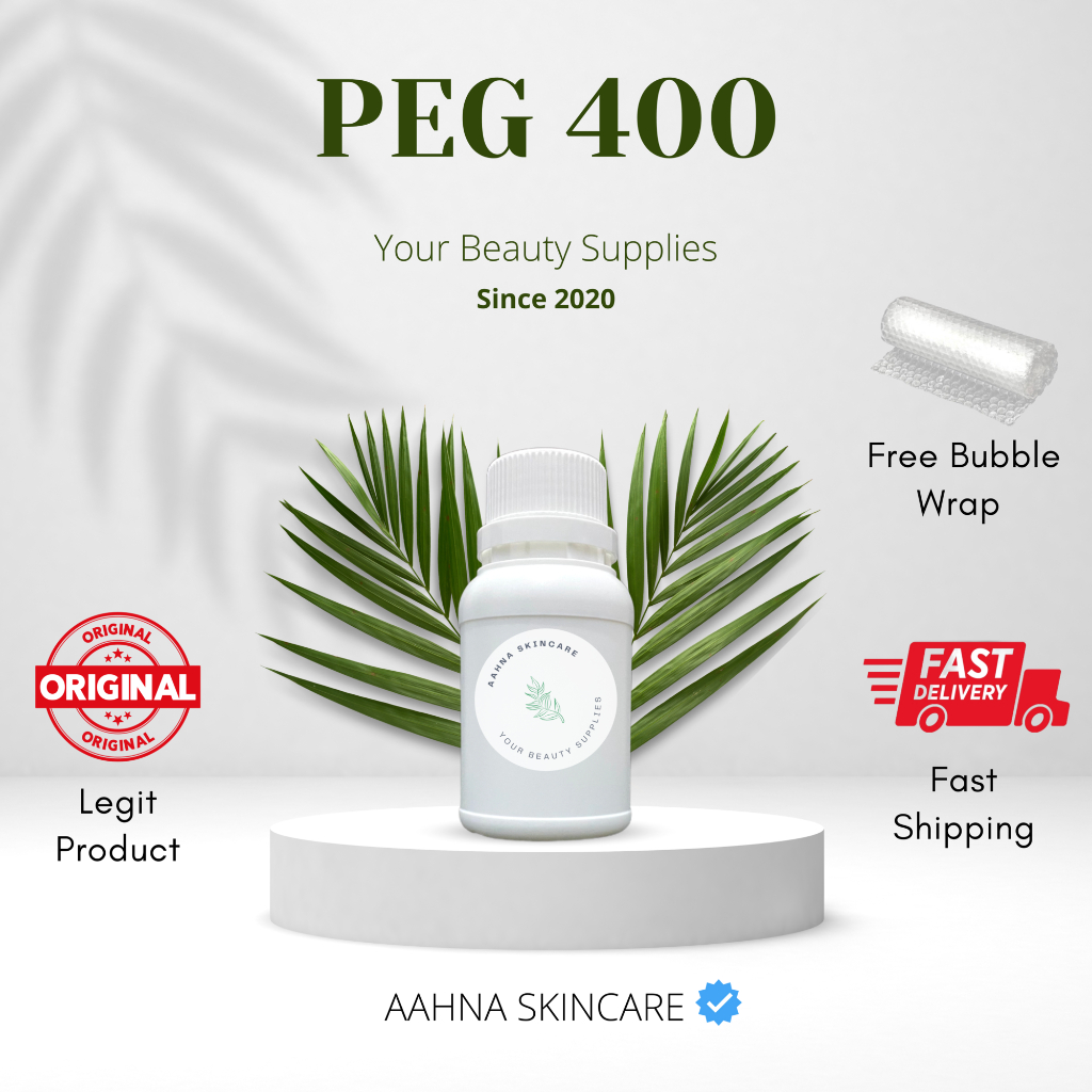 PEG 400 Cosmetic Grade Polyethylene Glycol PEG-400 100 gr