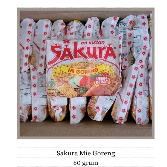 

Mie Sakura Mie Goreng Sakura isi 5 pcs