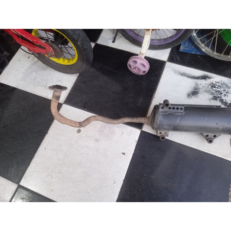 Knalpot Vario 125 old kzr bobokan pnp Vario led