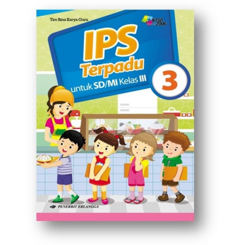 Buku IPS Terpadu Kelas 3 SD Erlangga