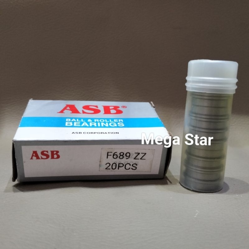 BEARING F689ZZ / F 689 ZZ  ASB