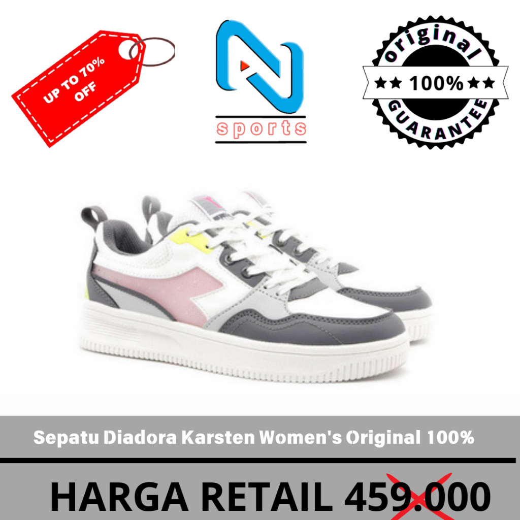 Sepatu Diadora Karsten Women's Original 100%