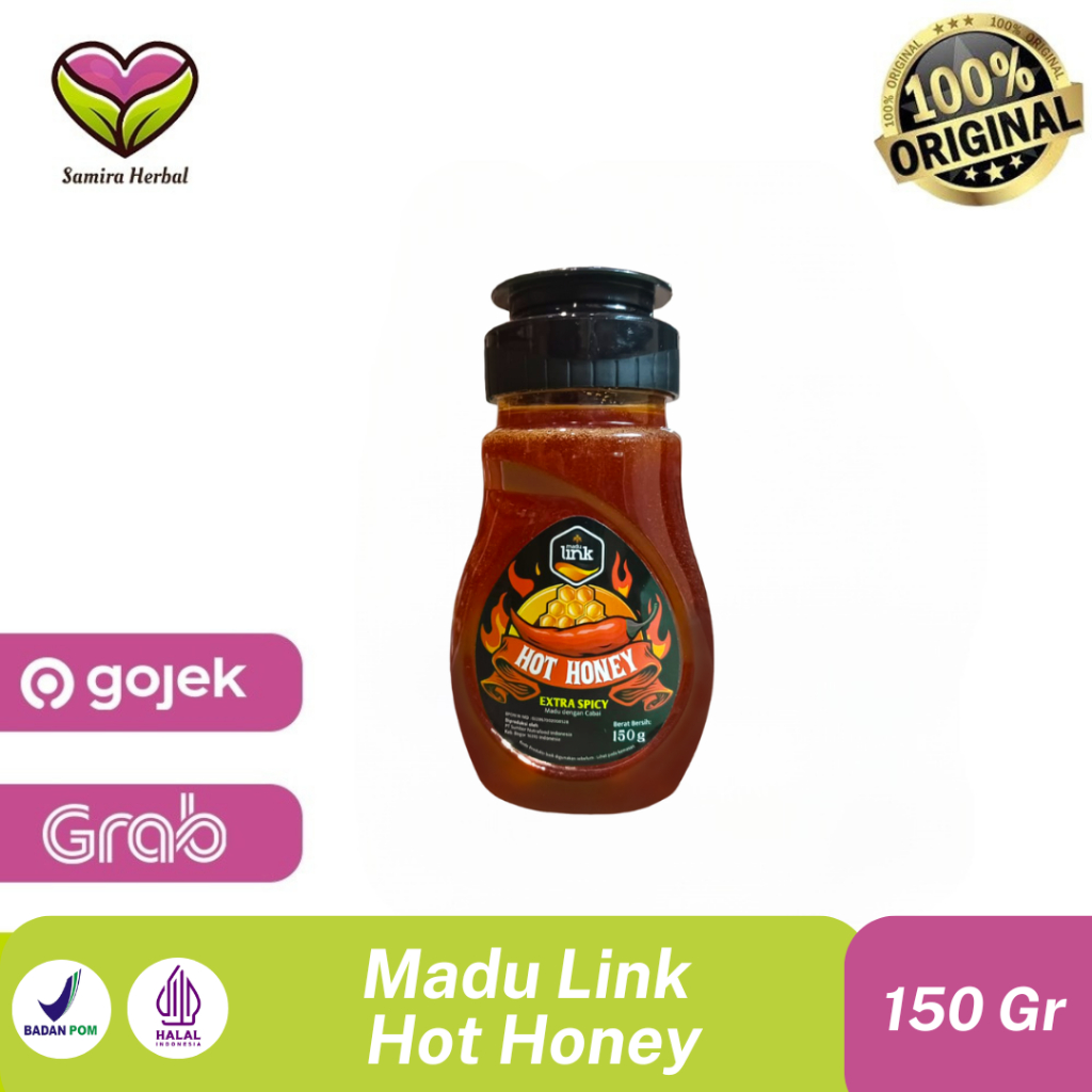 

MADU LINK Madu Special Pedas Hot Honey 150gr