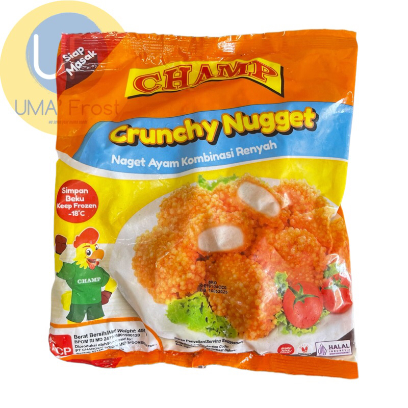 

CHAMP CRUNCHY NUGGET 450GR